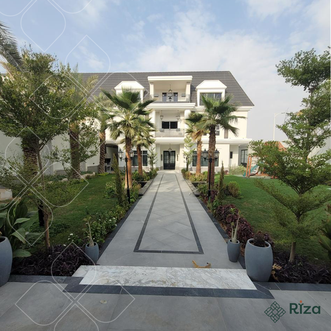 Riza هي عنوان الريادة في تصميم وتنسيق الحدائق